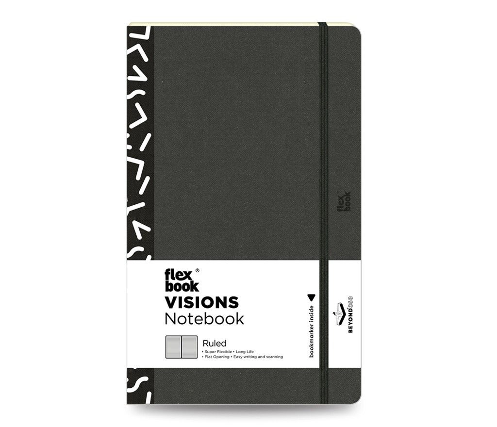 Visions Notebook Ruled Medium