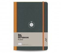 Notebook Ruled Large Orange
