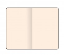Notebook Blank Medium Orange 2
