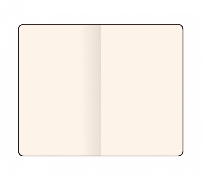 Sketchbook Blank Orange A4