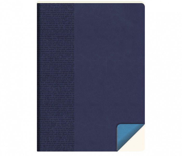 Dante Notebook Ruled A4 Blue