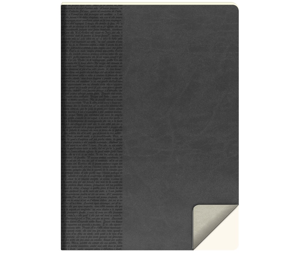 Dante Notebook Ruled A4 Black