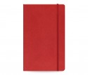 Moments Notebook Ruled Medium Red