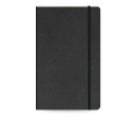 Moments Notebook Ruled Medium Black