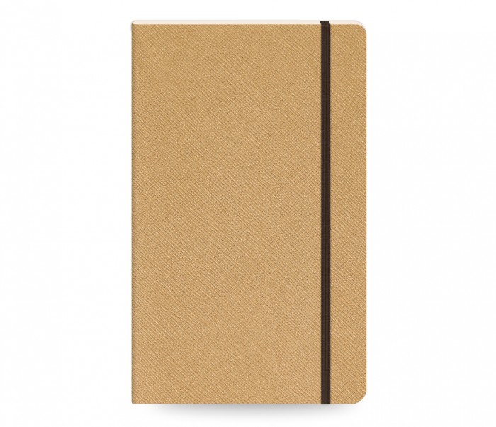 oments Notebook Ruled Medium Gold