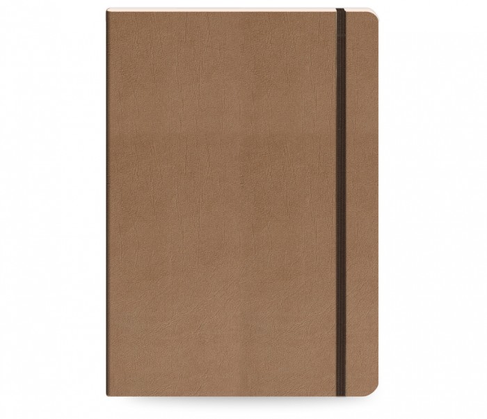 Elegant Notebook Ruled Large Latte