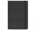 Elegant Notebook Ruled Large Black