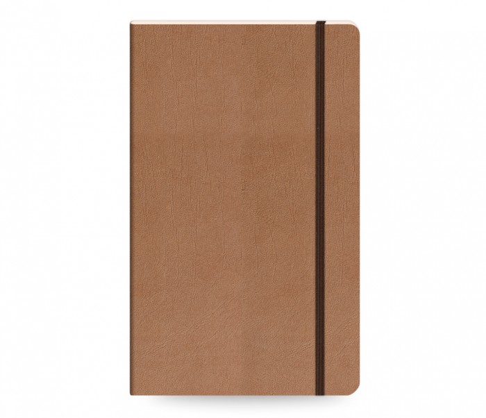 Elegant Notebook Ruled Medium Latte