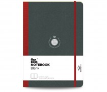Notebook Blank Large Red