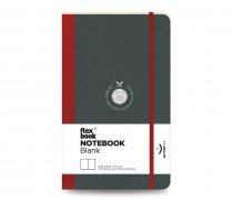 Notebook Blank Medium Red