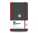Notebook Blank Medium Red