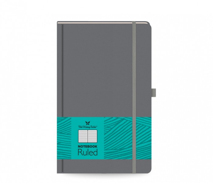 All Times Notebook Ruled Small Grey
