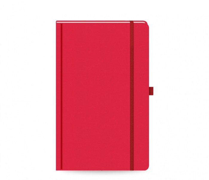 All Times Notebook Ruled Small Red