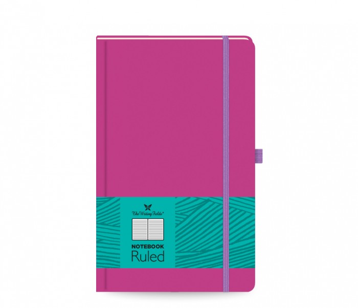 All Times Notebook Ruled Small Fuchsia