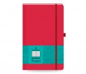 All Times Notebook Ruled Medium Red