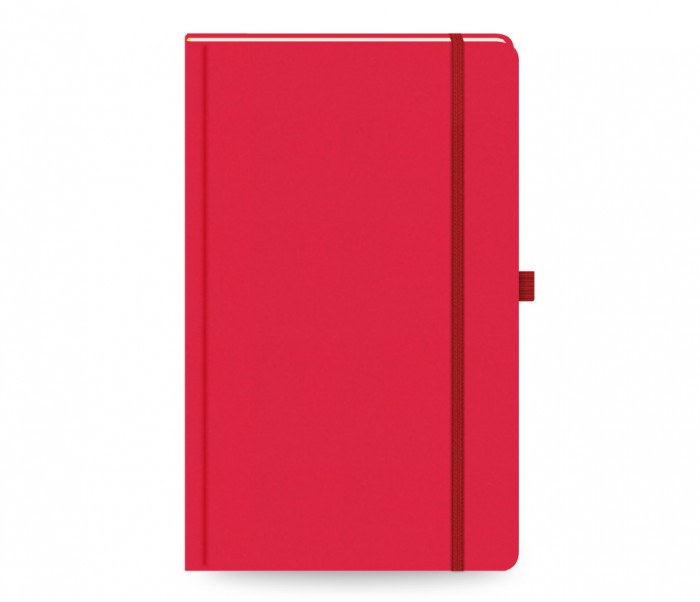 All Times Notebook Ruled Medium Red