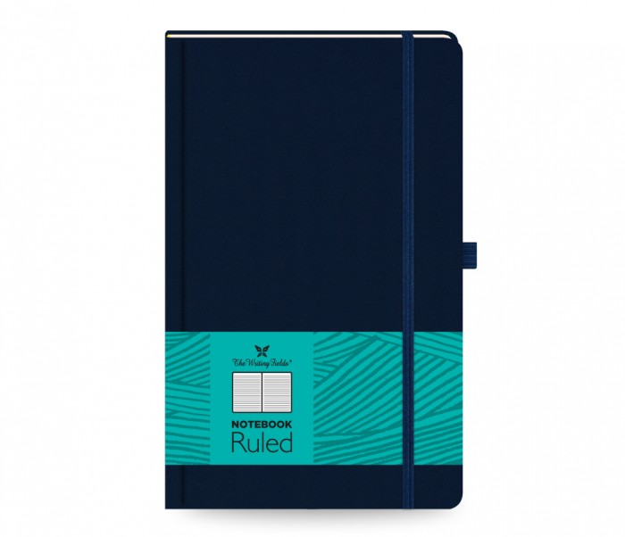 All Times Notebook Ruled Medium Blue