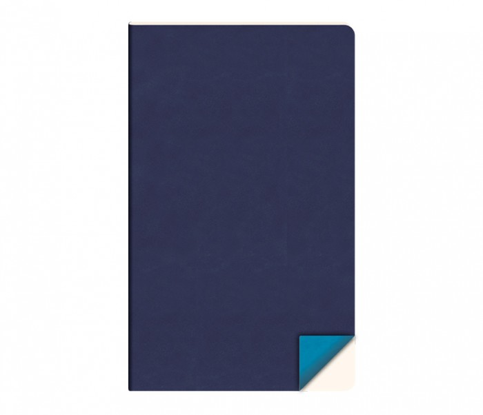 Expressions Notebook Ruled Medium Blue