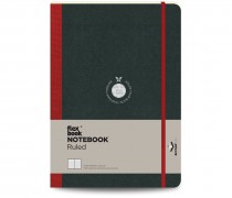Notebook Ruled Large Red