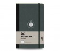 Notebook Ruled Medium Black