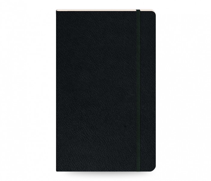 Softline Notebook Ruled Medium Black