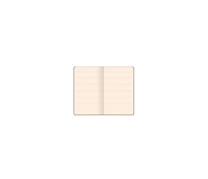 Moments Notebook Ruled Medium Μπεζ