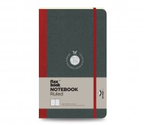 Notebook Ruled Medium Red