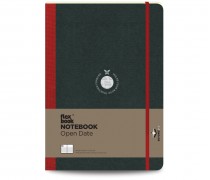 Notebook Open date Large Red