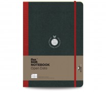 Notebook Open date Large Red