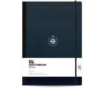 Sketchbook Blank Black A4