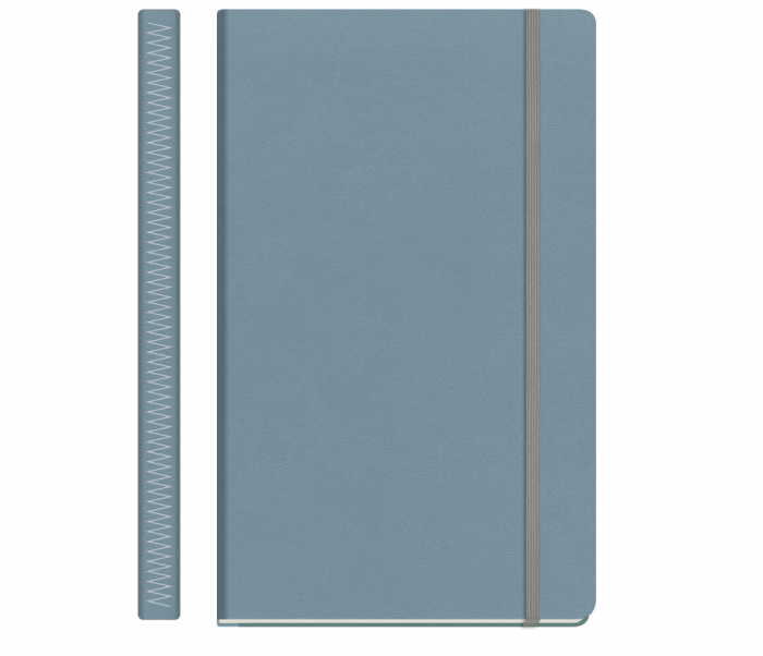 Desires Notebook Ruled Medium Sky Blue