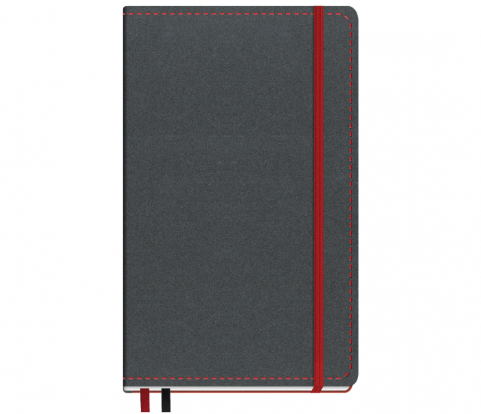 Sensations Notebook Ruled Medium Black