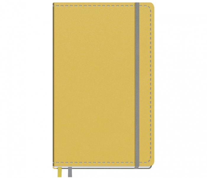 Sensations Notebook Ruled Medium Mustard