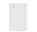 Elegant Daily Diary Medium White