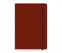 Leather Daily Diary Large Red