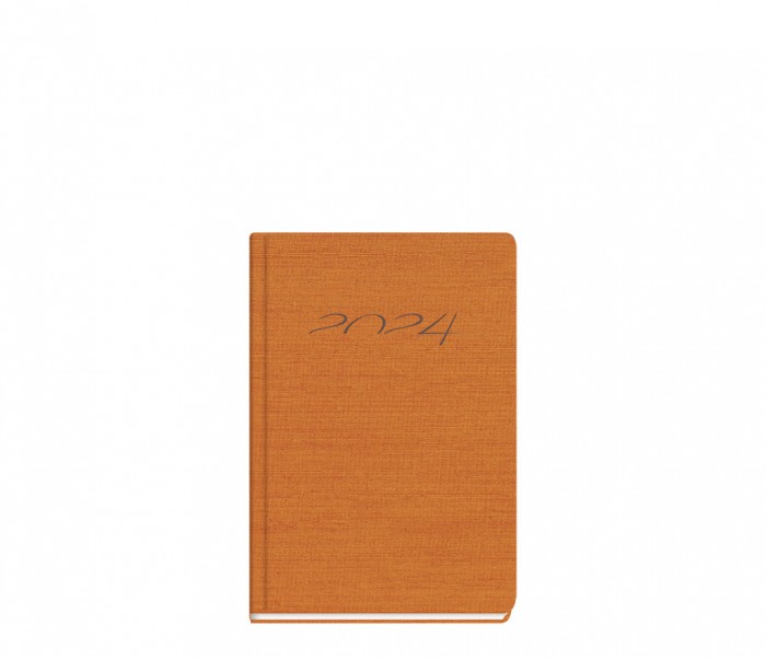 Silk Weekly Diary Mini Orange