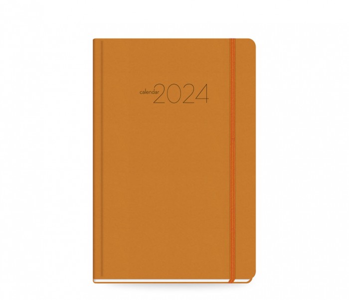 All Times 320 Daily Diary Small Orange