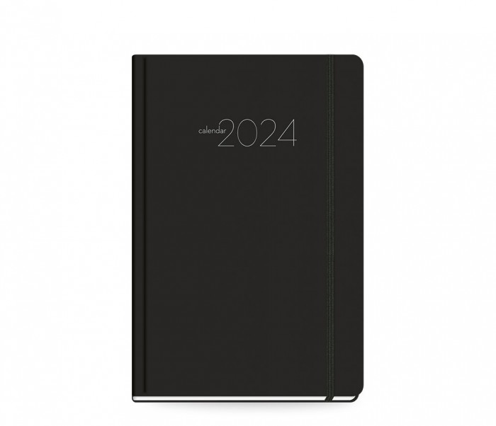 All Times 320 Daily Diary Small Black