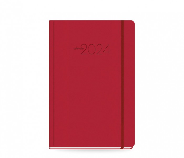All Times 320 Daily Diary Small Red