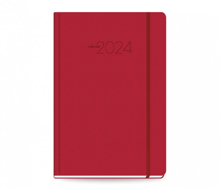 All Times 320 Weekly Diary Large Red