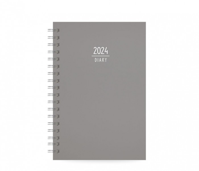 Spiral 220 Daily Diary Small Grey