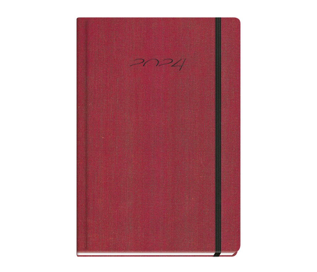 Silk Weekly Diary Large Red