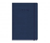 Silk Weekly Diary Large Blue
