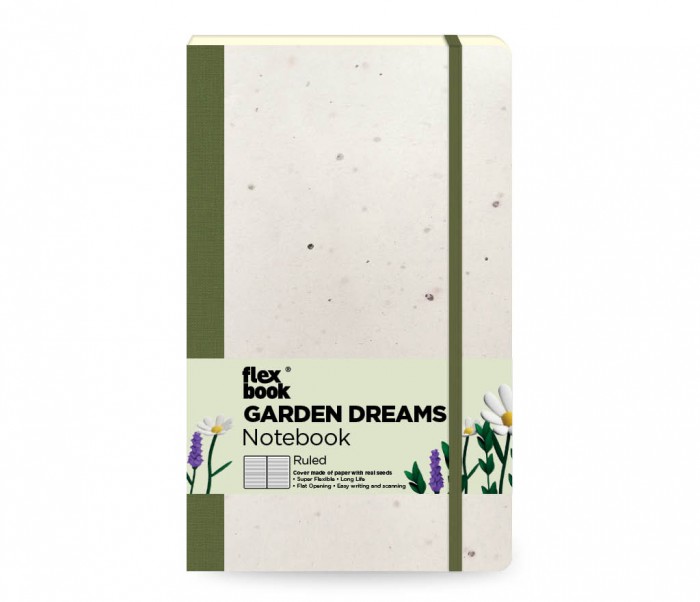 Garden Dreams Notebook Ruled Medium...