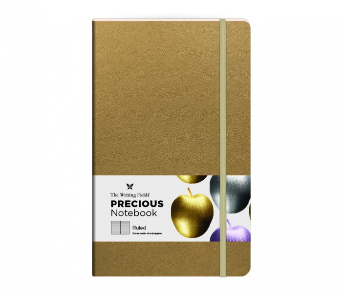 Precious Notebook Ruled Medium Gold
