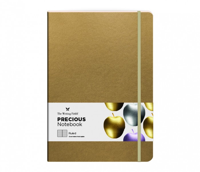 Precious Notebook Ruled Large Gold