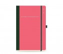 September To September Diary Flex Global Pink