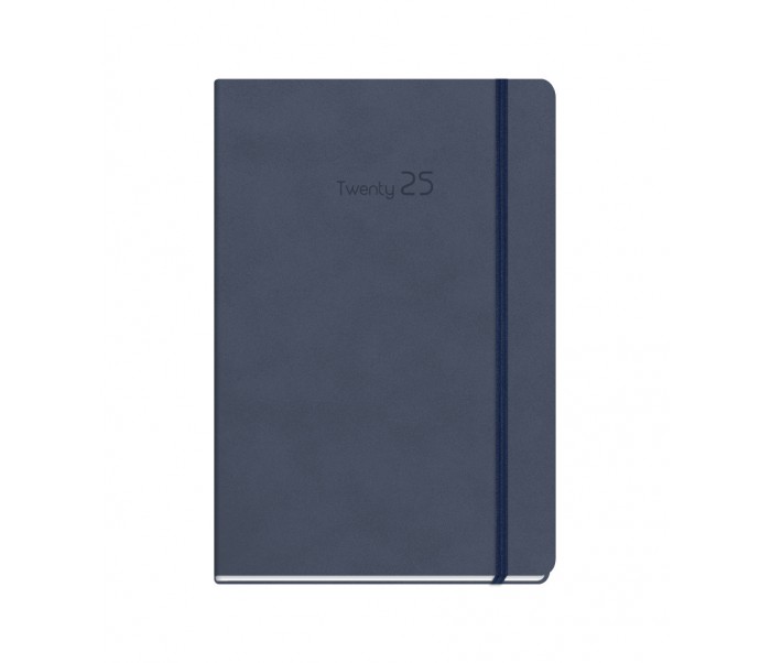 Waves Daily Diary Medium Blue