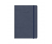 Waves Daily Diary Medium Blue