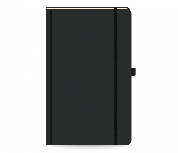 Black Rainbow Notebook Ruled Medium...
